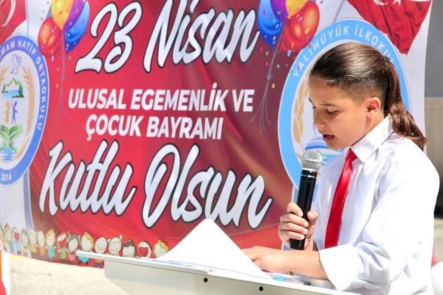 Yalıhüyük’te 23 Nisan Ulusal Egemenlik ve Çocuk Bayramı Coşkusu